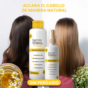 Combo x3  Tonicos Aclaradora Gold Kids